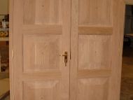 oak double doors